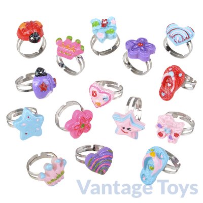 Sparkle Glitter Rings-Large Box