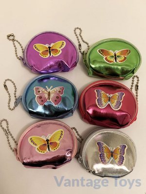 Butterfly Coin Purse Keychain