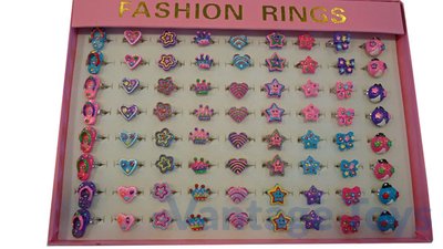 Sparkle Glitter Rings-Large Box