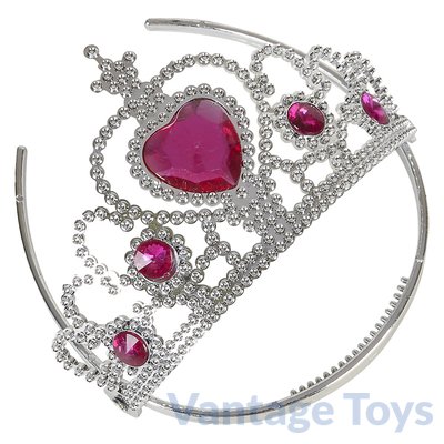 Tiara With Heart Stone