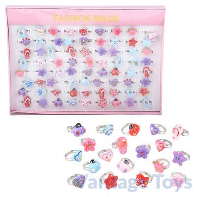Sparkle Glitter Rings-Large Box