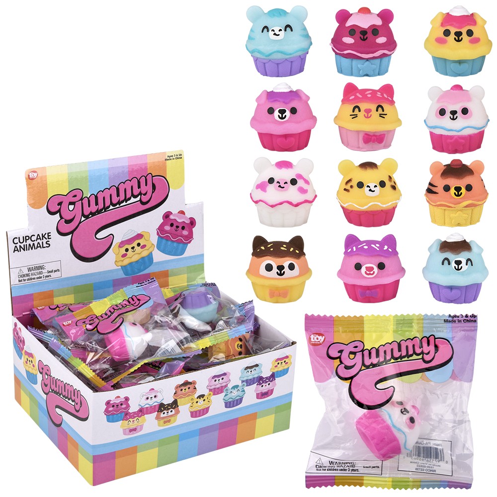 Moochi Cupcake Animals