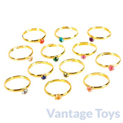 Birthstone Rings-Single Band