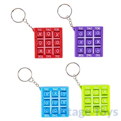 Tic Tac Toe Keychains
