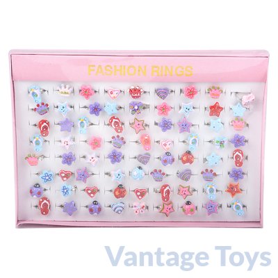 Sparkle Glitter Rings-Large Box