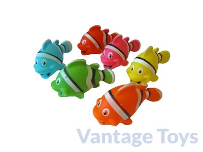 3" Rubber Clown Fish