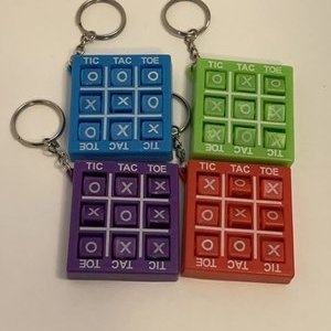 Tic Tac Toe Keychains