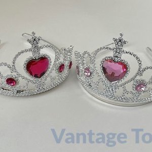 Tiara With Heart Stone