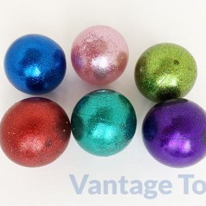 Mini Squish Sticky Balls - Metallic