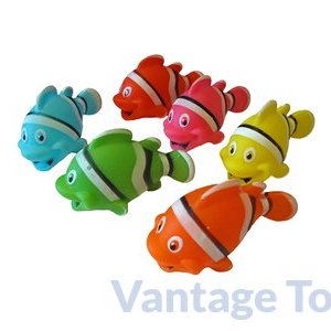 3" Rubber Clown Fish