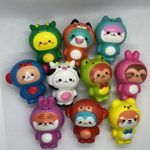 Squishy Dressed up animals-24/pk
